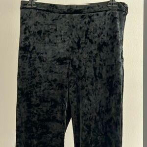 Beautiful Zara Velour Black pants!